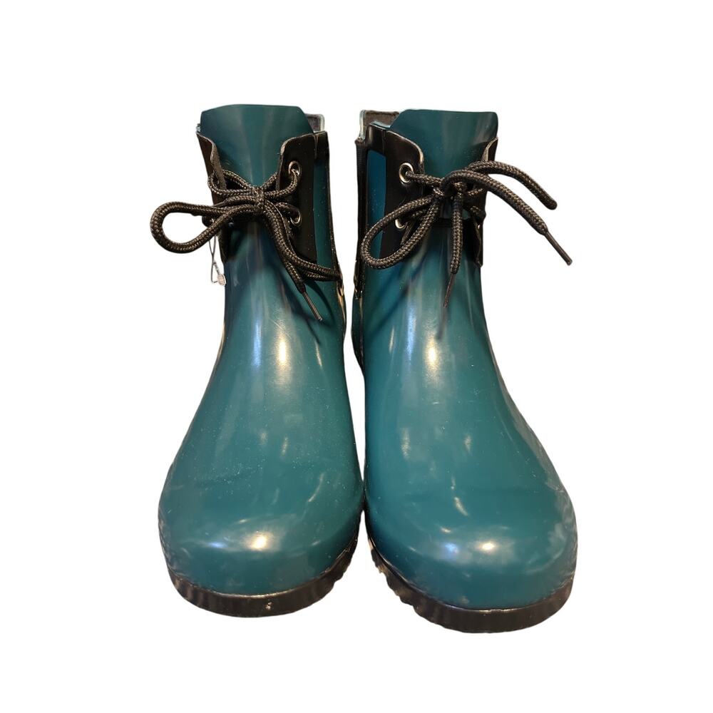 Roma Rain Boots Women Size 10 Teal
